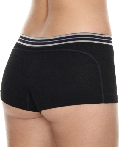 Breçka sportive Brubeck Active Wool BX10860 për femra, lesh Merino, madhësia L, të zeza