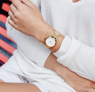 Orë dore Rosefield The Tribeca White-Gold