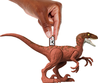 Figurinë dinosauri Jurassic World Velociraptor Danger Pack, 18 cm, shumëngjyrësh