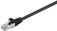 Kabllo rrjeti Goobay Patchcord, CAT5e, SF/UTP, 20m, e zezë