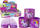 Lodër sustë Leantoys Purple Unicorn, 6cm, shumëngjyrëshe