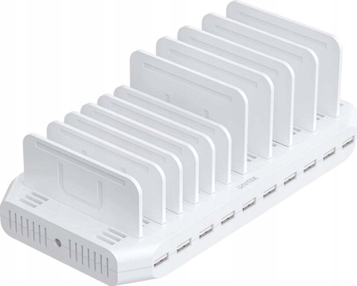 Karikues mur UNITEK Y-2190D01-EU, USB, i vogël, i bardhë