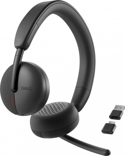 Kufje me mikrofon Dell WL3024, të zeza 