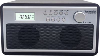 Radio portative TechniSat CLASSIC 210, 5W, Bluetooth USB AUX, dru wenge