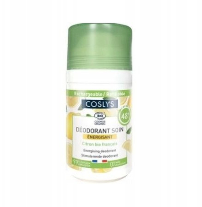 Deodorant Coslys Organic Energizing Treatment, 50ml, aromë freskuese