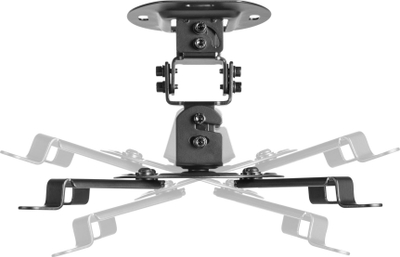 Mbajtëse tavani për projektor InLine Basic 23122A, 15 cm, 13.5 kg, e bardhë