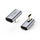 Adapter këndor USB C Tech-Protect UltraBoost AA03, USB4 40Gbps, 100W, gri