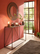 Set vazo dekorative Atmosphera Flower Pots On Stand, metal, set 2 copë, të zeza