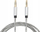 Kabllo Libox Jack 3.5mm - Jack 3.5mm, 1m, e argjendtë 