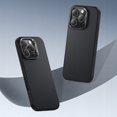 Këllëf telefoni Benks Magnetic Armor Pro Kevlar, MagSafe, për iPhone 16 Pro Max, i zi