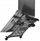Mbajtëse tavoline për monitor dhe laptop NB H100 FP, rregullim 3D, deri 30" monitor 17" laptop, grafit