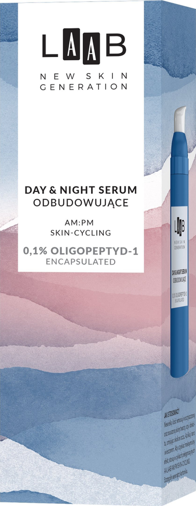 Serum fytyre AA Laab AM:PM Regenerating, ditë dhe natë, 0.1% oligopeptid-1
