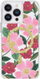 Mbulesë telefoni Rifle Paper Co Clear MagSafe për iPhone 14 Pro Max, Rose Garden, transparente