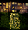 Llamba solare kopshti Saska Garden Fireworks Tree, 120 LED, 72 cm, e argjendtë