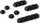Set organizues kabllosh Durable Organizer Holder, 7 copë, vetëngjitës, i zi