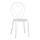 Karrige metalike Amore HM5007.12, 42x48x90 cm, e bardhë