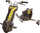 Tricikël elektrik për kalamaj Razor PowerRider 360, 12V, mban deri 54 kg, i zi