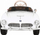 Makina elektrike për fëmijë BMW 507 Retro, bateri 12V, me telekomandë, e bardhë
