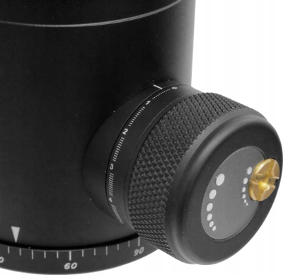 Kokë tripod Velbon QHD-G7AS, ball head alumini, Arca-Swiss, e zezë