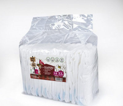 Pelena për qen Barry King, XL, 38-56 cm, 12 copë