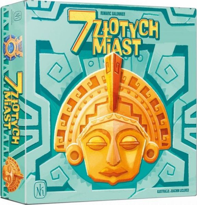 Lojë tavoline NK 7 Zlotych Miast, aventureske, mosha 8+, shumëngjyrëshe