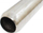Sustë qendrore TurboWrks Middle Muffler, 3", çelik inox, argjendtë