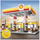 Сет за градење Jamara CaDA Shell бензинска станица, 1309 делови, со LED, повеќебоен