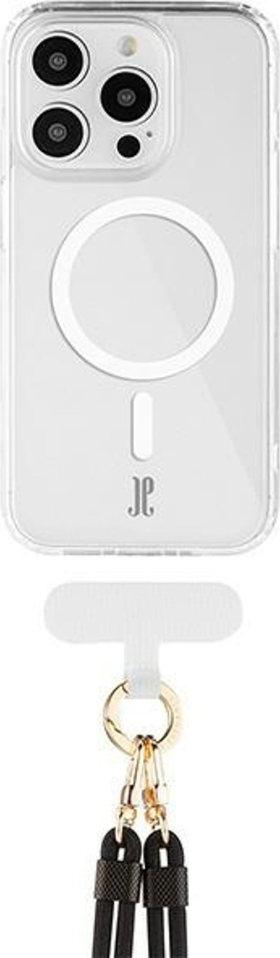 Mbështjellës telefoni MagSafe për iPhone 15 Pro Max, TPU, me litar, transparent