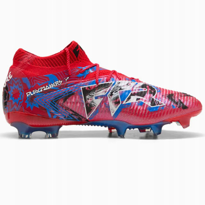Këpucë futbolli Puma Future 8 Ultimate Playmakers FG 108748-01, për fusha të forta, të bardha
