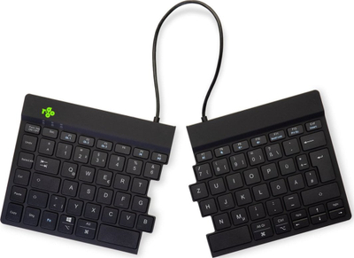 Tastierë R-GO Tools, wireless, DE, e zezë