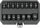Set çelësash goditës YATO YT-10253, 15 copa, lidhje 1/2", i zi