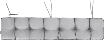 Jastëk kopshti Hobbygarden Cushion Etna, 120x40 cm, material Oxford, gri hiri