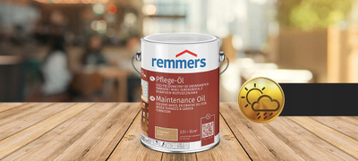 Vaj kujdesi për dru Remmers Care Oil, 0.75L, anthracite intense