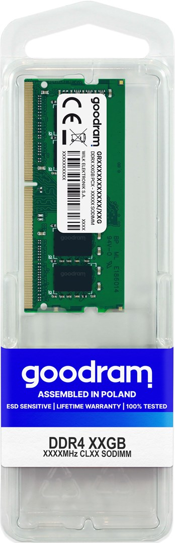 Memorie RAM Goodram GR3200S464L22/32G, 32GB, DDR4, 3200MHz