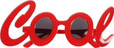 Syze dekorative Cool Glasses, plastikë, 21 cm, shumëngjyrëshe