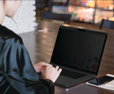 Filtër privatësie Kensington 2-Way që hiqet për Microsoft Surface Go, anti-reflektues, ul dritën blu, transparent