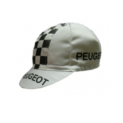 Kapelë çiklizmi Apis Profi Cap Peugeot, unisex, one size, e bardhë