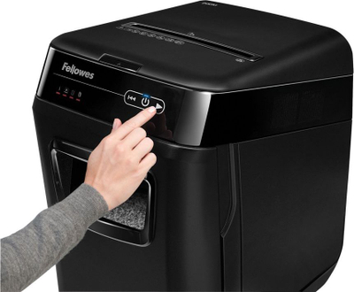 Машина за уништување хартија Fellowes AutoMax 200M, micro cut, 32L, црна