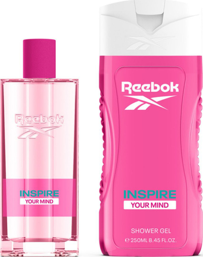 Ароматски сет Reebok Inspire Your Mind, тоалетна вода 100ml, гел за туширање 250ml