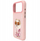 Mbrojtëse telefoni Nimmy Glasses Cool Dog për iPhone 17 Pro, TPU PC, rozë