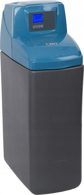 Zbutës uji BWT Aquadial Softlife 25 AQSL25V2, sistem shkëmbimi jonesh, për familje me disa banjo, gri