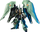 Model kit Bandai Gundam Unicorn NZ-666 Kshatriya HGUC, 1/144, plastik, jeshile