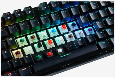 Тастатура Glorious GMMK-TKL, USB, Gateron Brown прекинувачи, црна