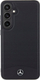 Футрола за телефон Mercedes Benz Leather Fluted за Galaxy S24, кожа, црна