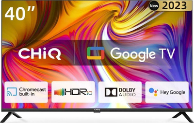 TV CHiQ Google TV 40", FHD, Smart, i zi