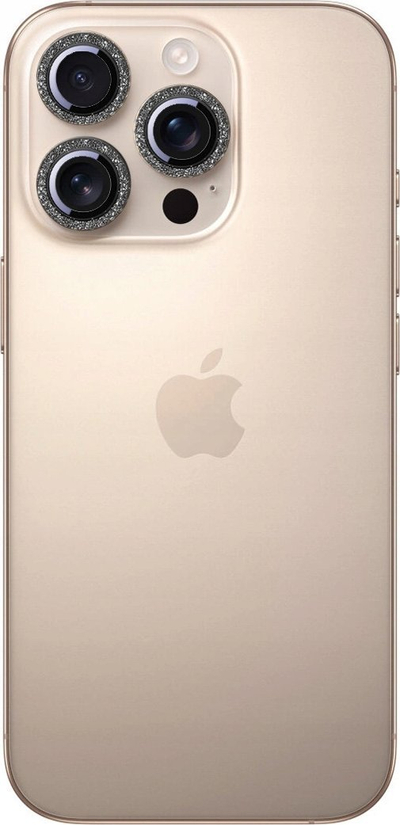 Mbrojtës kamere Joyroom JR-MSF0303, për iPhone 16 Pro 16 Pro Max, xham Corning 9H, i zi