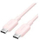 Kabllo USB Vention Type C në Type C, 2m, 3A, rozë