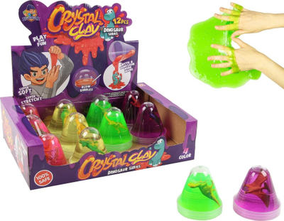 Slime magjik me dinosaur Trifox, 150g, lodër sensoriale