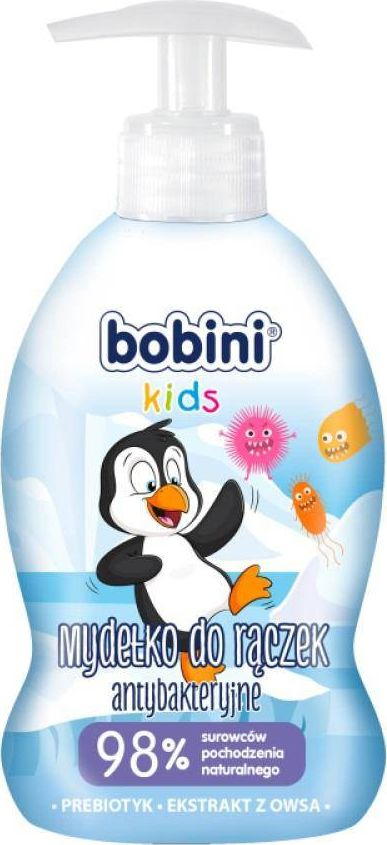 Sapun duarsh Bobini Kids, antibakterial, 300ml, për kalamaj