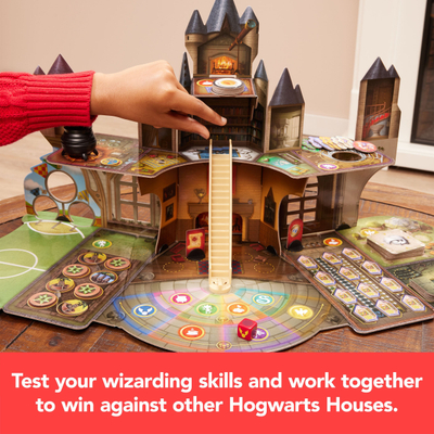 Lojë tavoline Spin Master Harry Potter Hogwarts Magical Mayhem, 3D, 2 4 lojtarë, shumëngjyrëshe